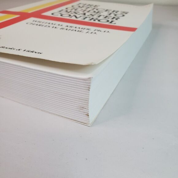 Fire Officer's Guide to Disaster Control Second Ed Kramer + Bahme Paperback 1992 - Picture 12 of 12